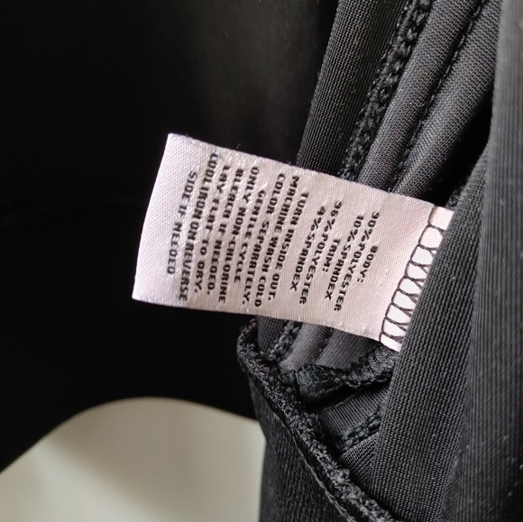 ✨Juicy Couture Black Sparkly Velour Crop Jacket ~ Size L - Picture 12 of 12